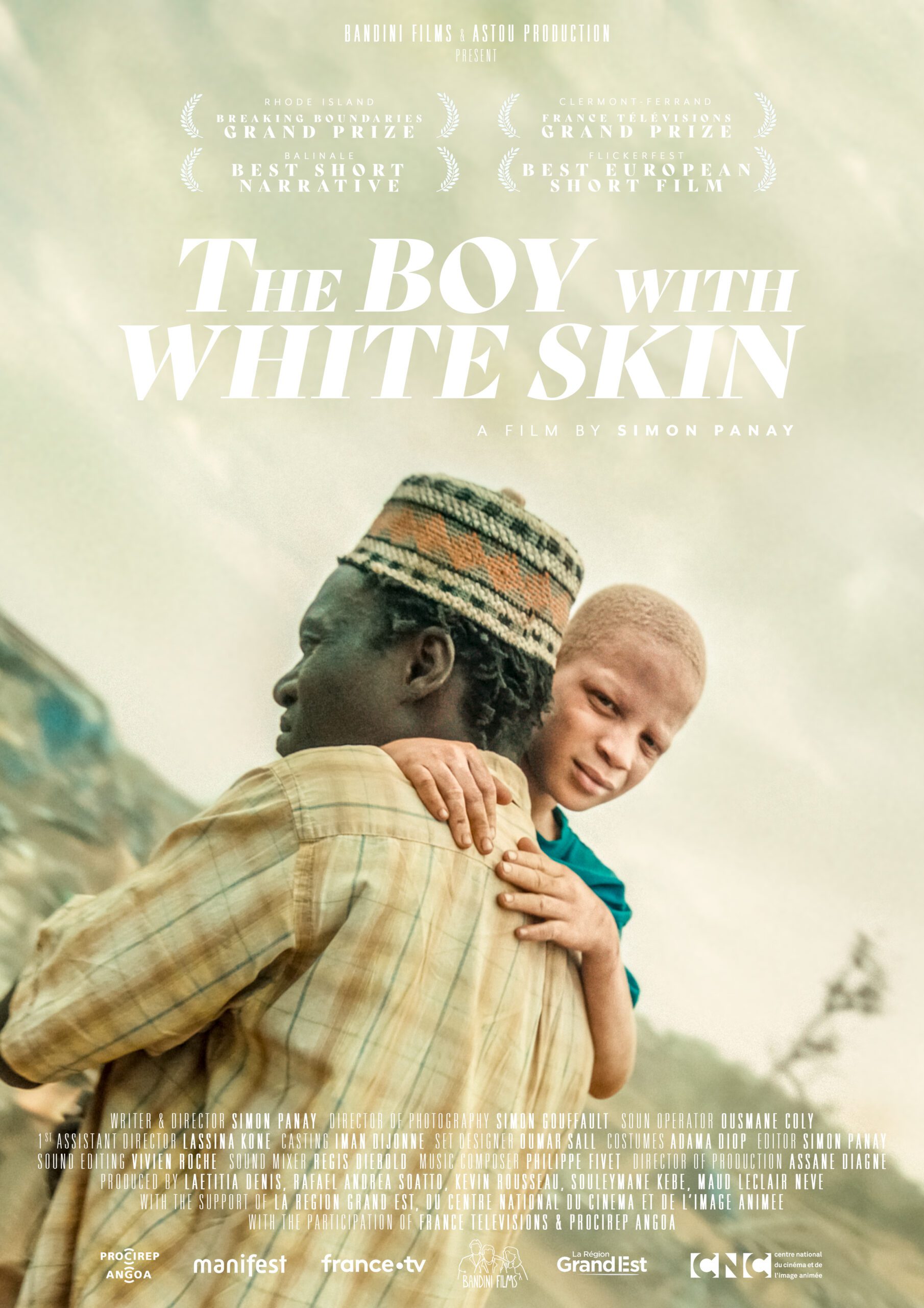 L'enfant à la peau Blanche - Affiche